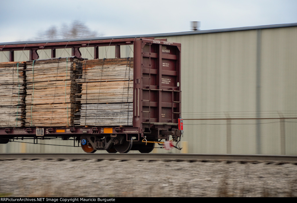 SOO Centerbeam Flat Car